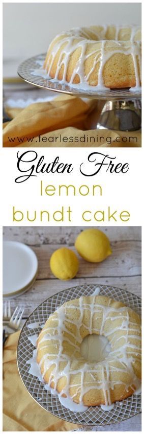 Gluten Free Lemon Bundt Cake