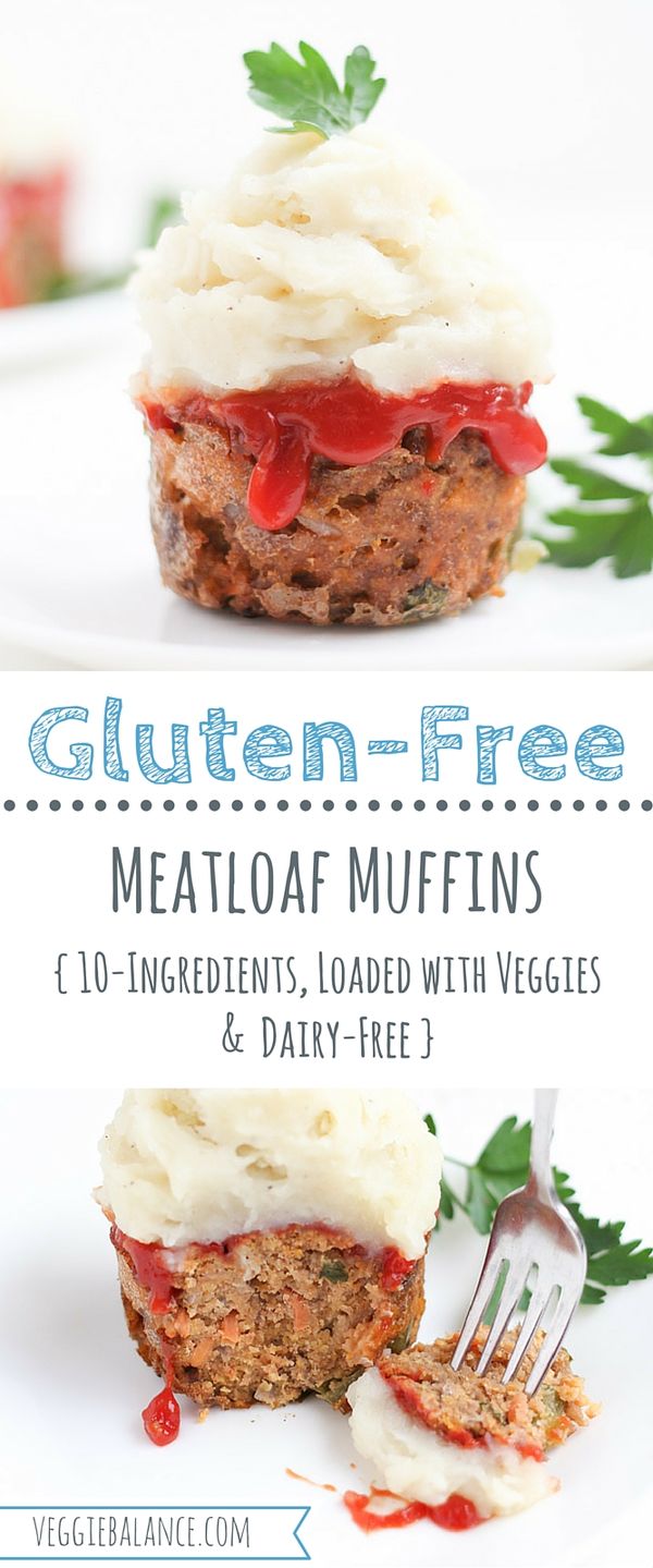 Gluten Free Meatloaf Muffins