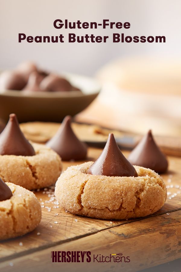 Gluten-Free Peanut Butter Blossoms