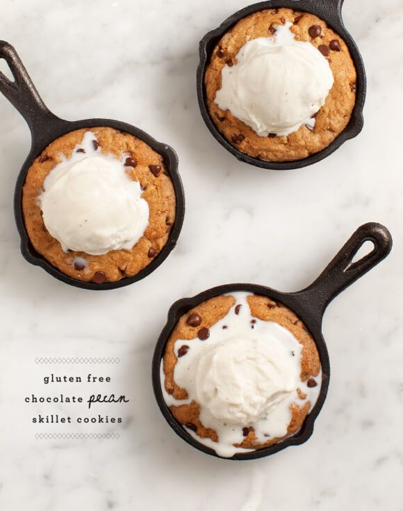 Gluten free skillet cookies