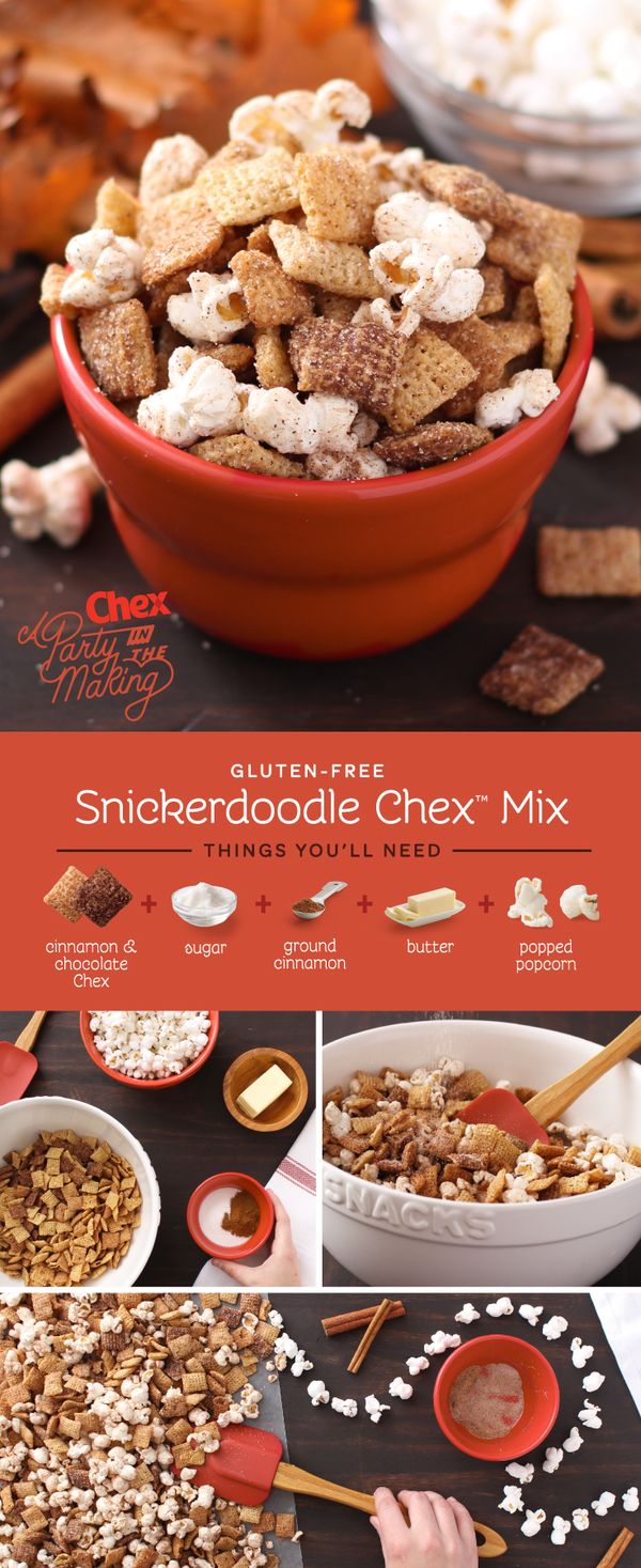 Gluten-Free Snickerdoodle Chex™ Mix