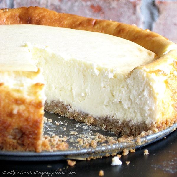 (Gluten Free Sour Cream Cheesecake