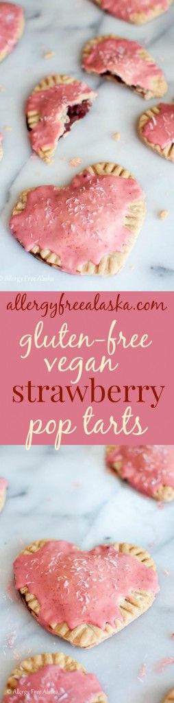 Gluten Free Vegan Strawberry Pop Tarts