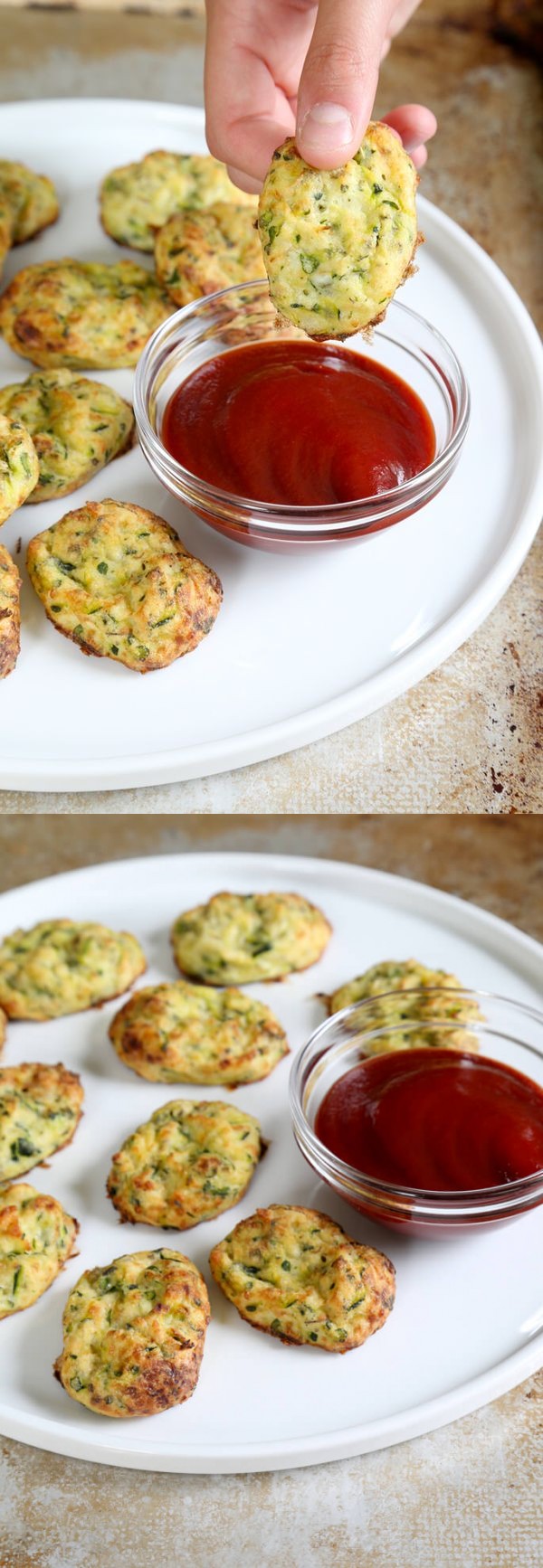 Gluten Free Zucchini Tots