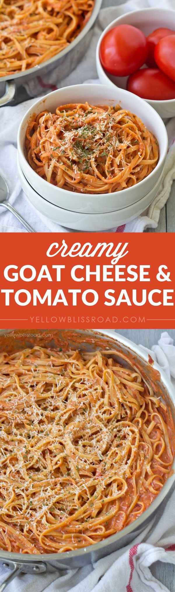 Goat Cheese and Tomato Sauce