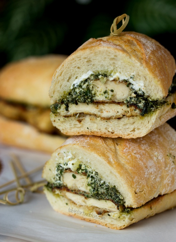 Goat Cheese Pesto Chicken Sandwich