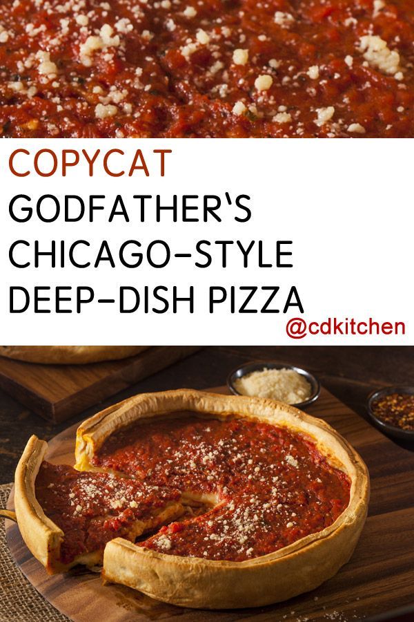 Godfather's Chicago-Style Deep-Dish Pizza