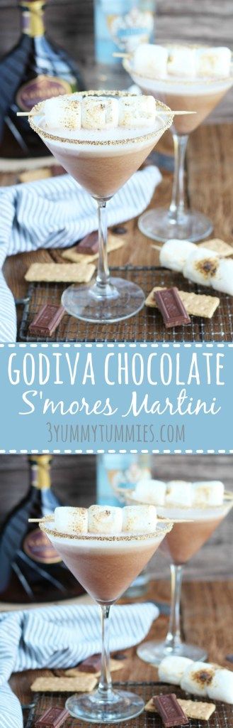 Godiva Chocolate S'mores Martini