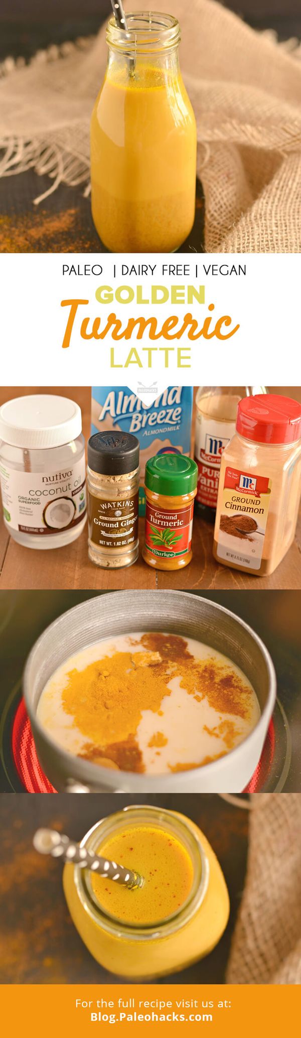 Golden Turmeric Latte Recipe