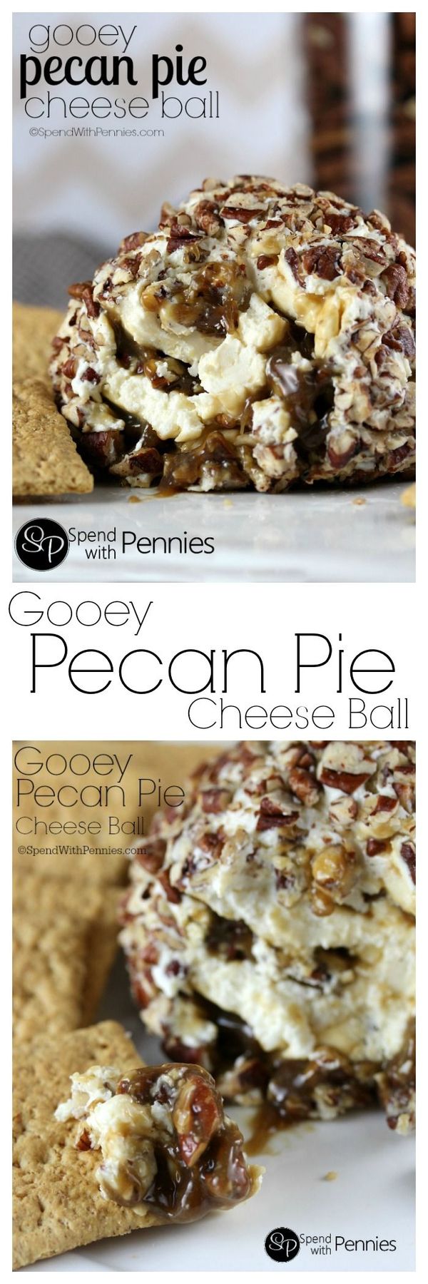 Gooey Pecan Pie Cheese Ball