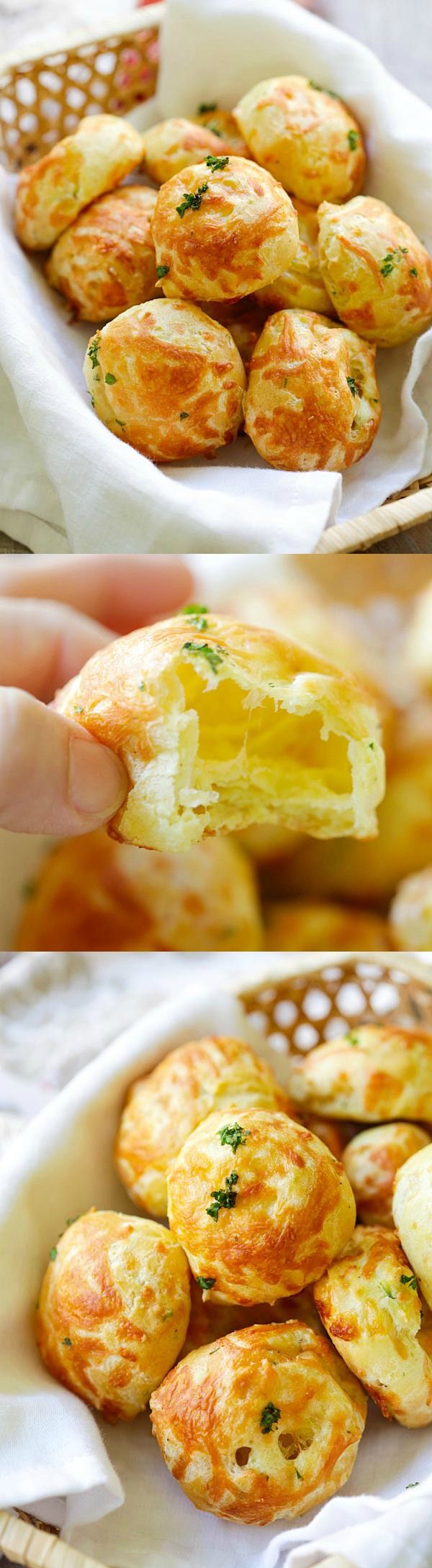 Gougères (French Cheese Puffs