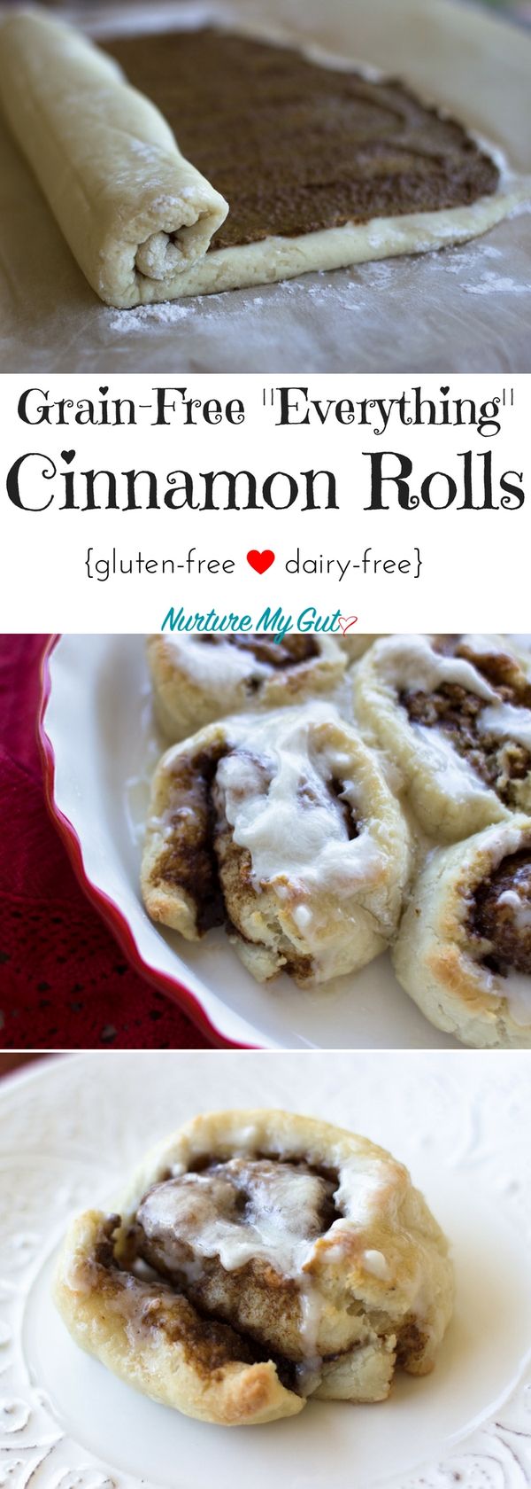 Grain Free Everything Cinnamon Rolls