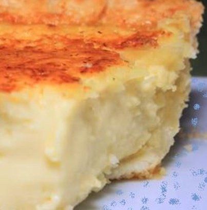 Grandma’s Coconut Custard Pie