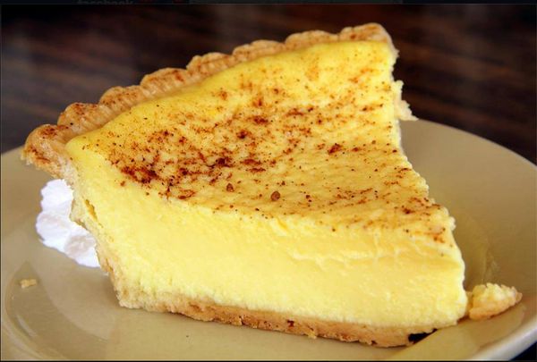 Grandma's Old Fashioned Custard Pie