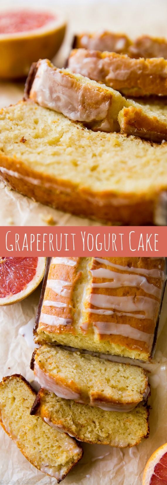 Grapefruit Greek Yogurt Cake