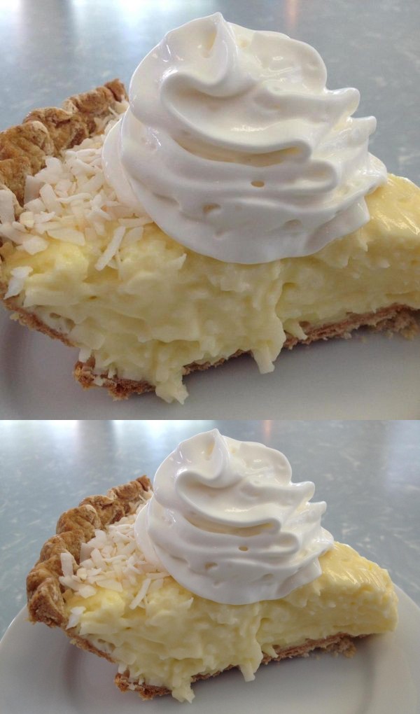 Great Grandma's Coconut Cream Pie