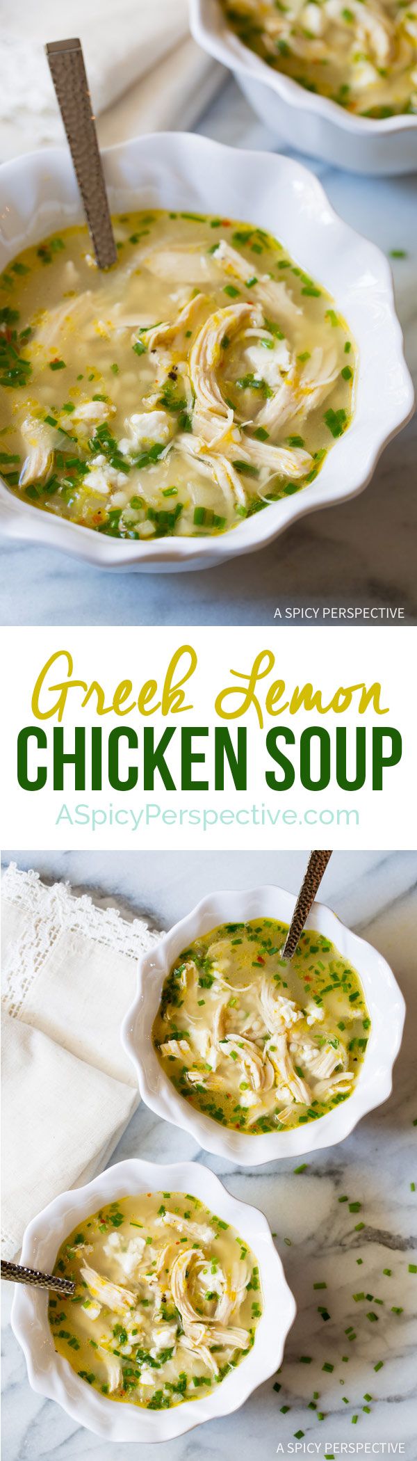 Greek Lemon Chicken Soup