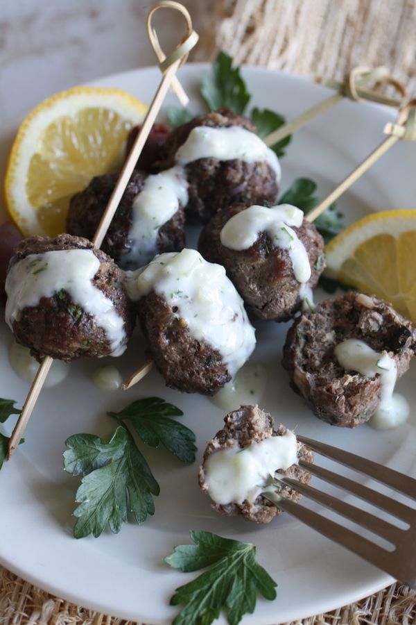 Greek Meatballs (AIP, Paleo, SCD, Whole30