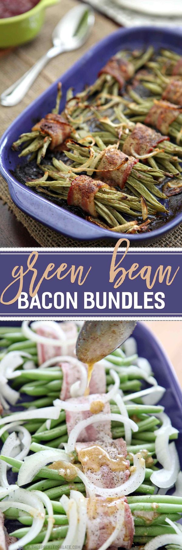 Green Bean Bacon Bundles