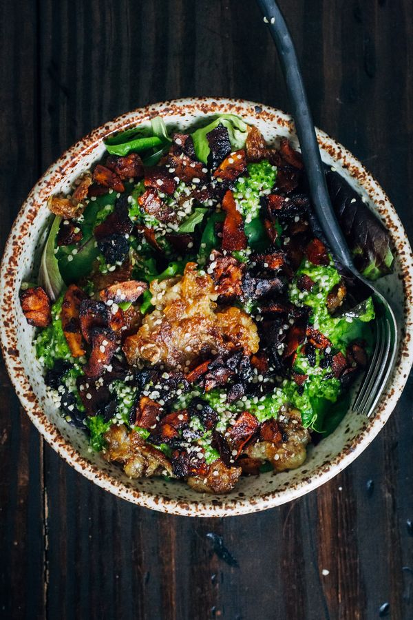 Green Pesto Breakfast Bowl