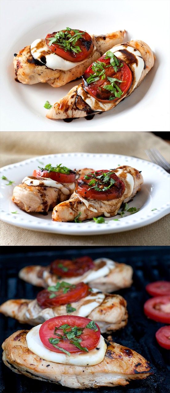 Grilled Caprese Chicken