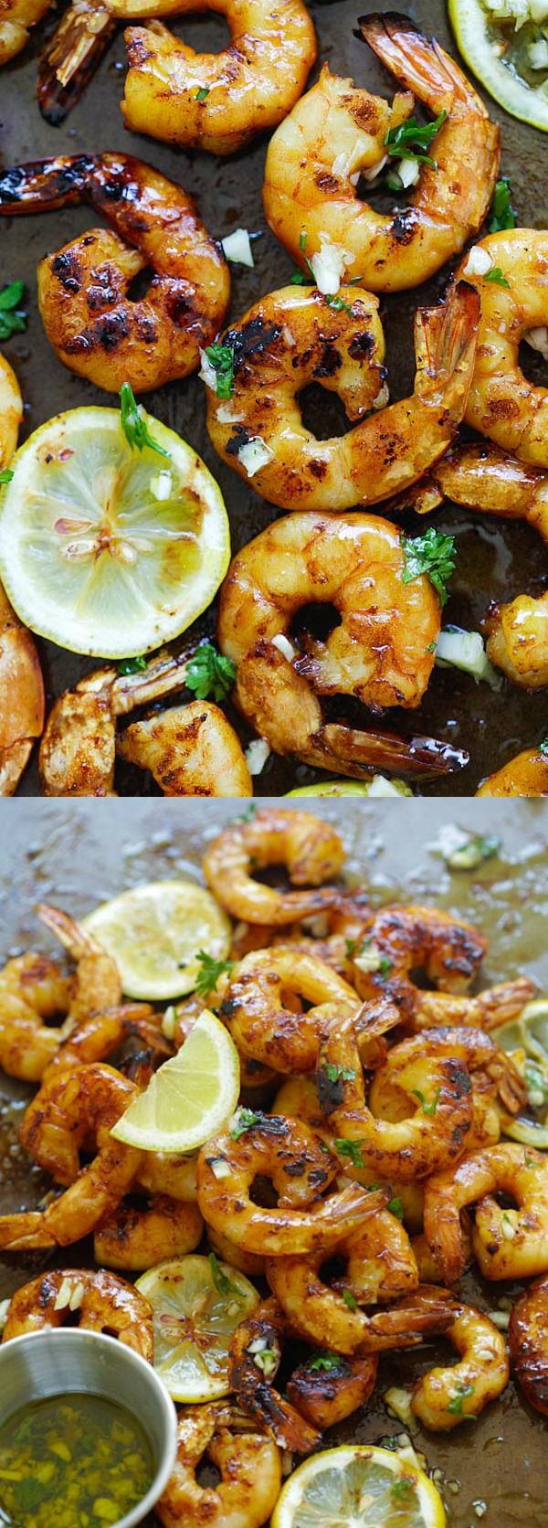 Grilled Honey Cajun Shrimp