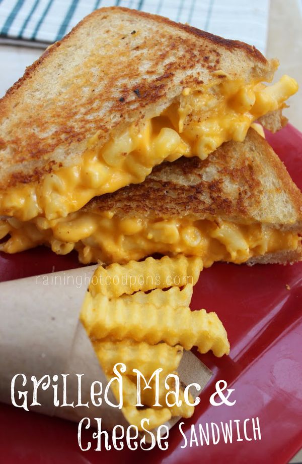 Grilled Mac & Cheese Sandwich