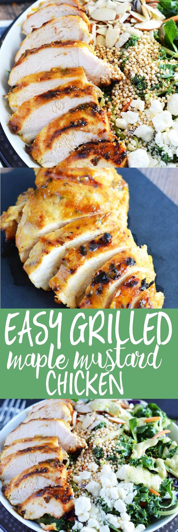 Grilled Maple Mustard Chicken