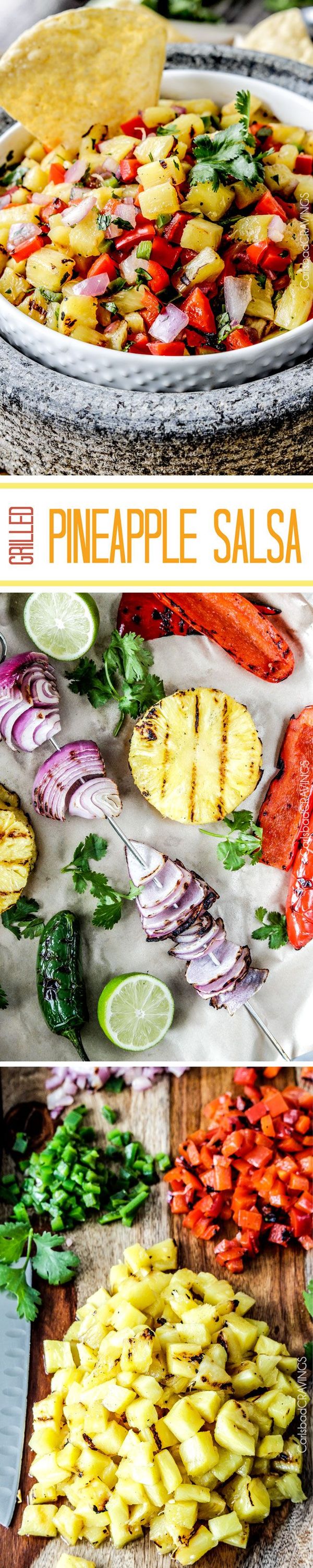 Grilled Pineapple Salsa