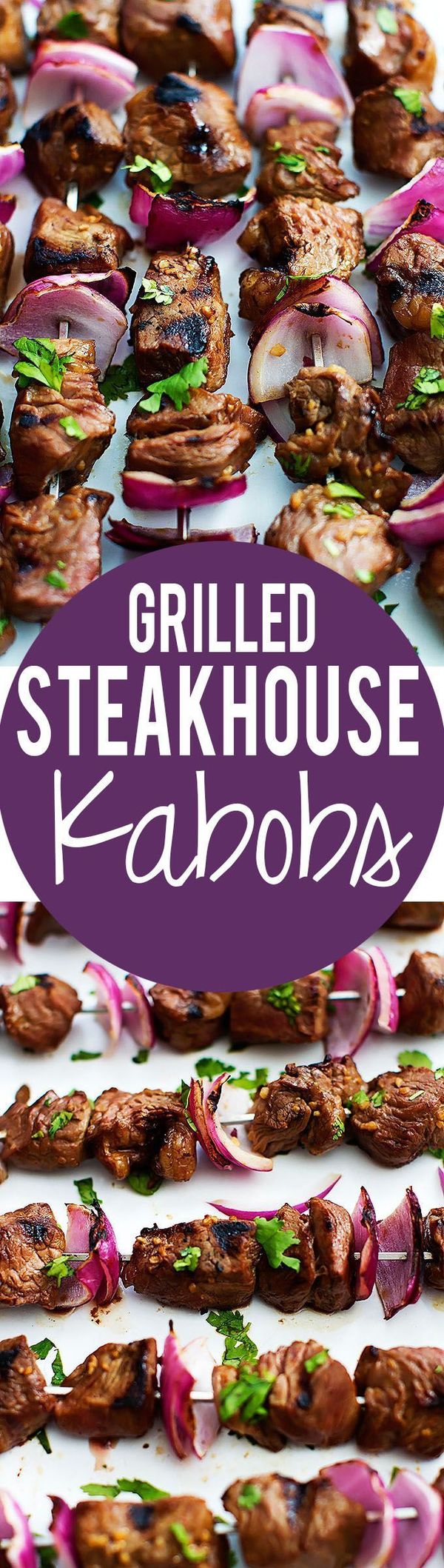 Grilled Steakhouse Kabobs