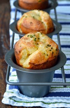 Gruyere Chive Popovers