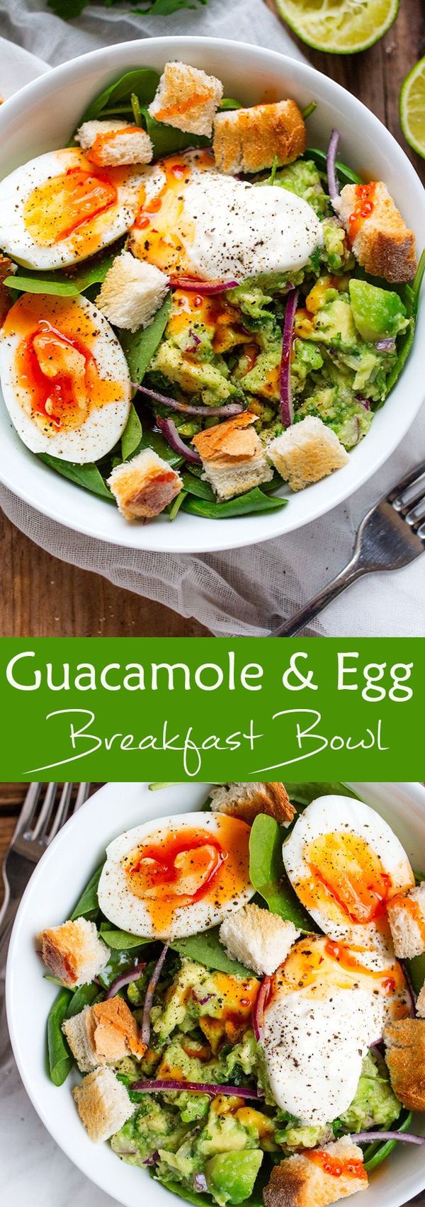 Guacamole & Egg Breakfast Bowl