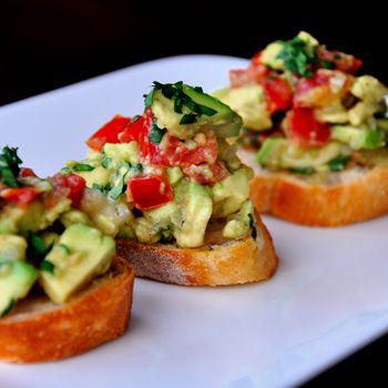 Guacamole Bruschetta