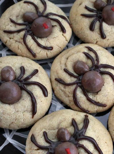 Halloween Spider Cookies