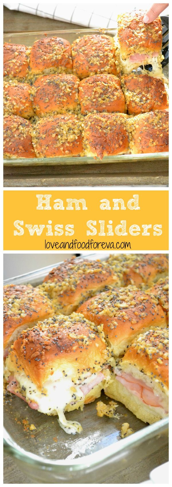 Ham and Swiss Sliders