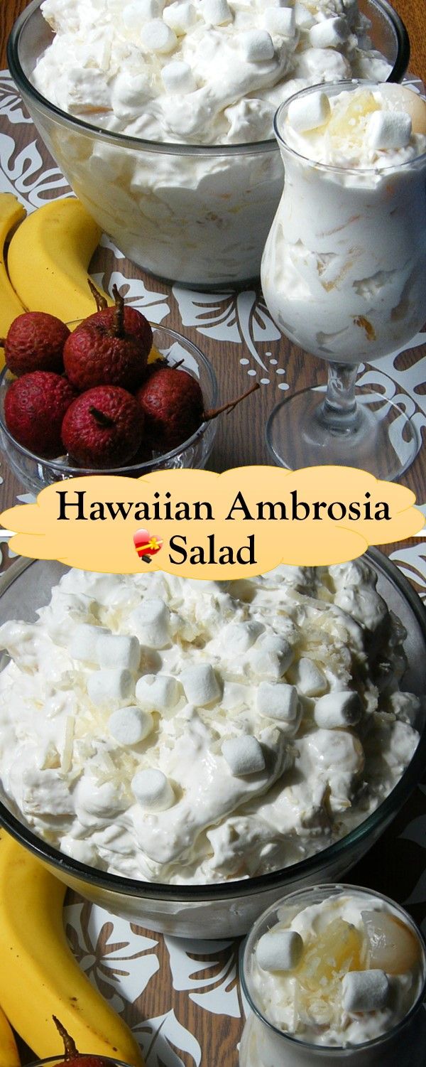 Hawaiian Ambrosia Salad