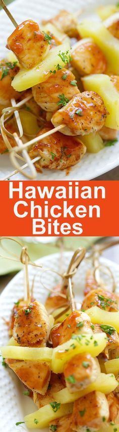 Hawaiian Chicken Bites