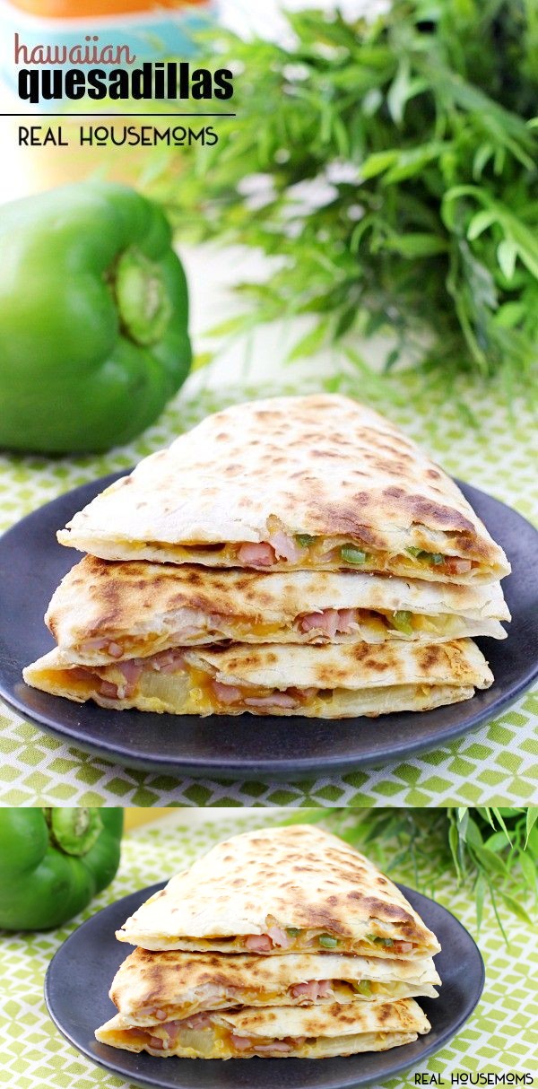 Hawaiian Quesadillas