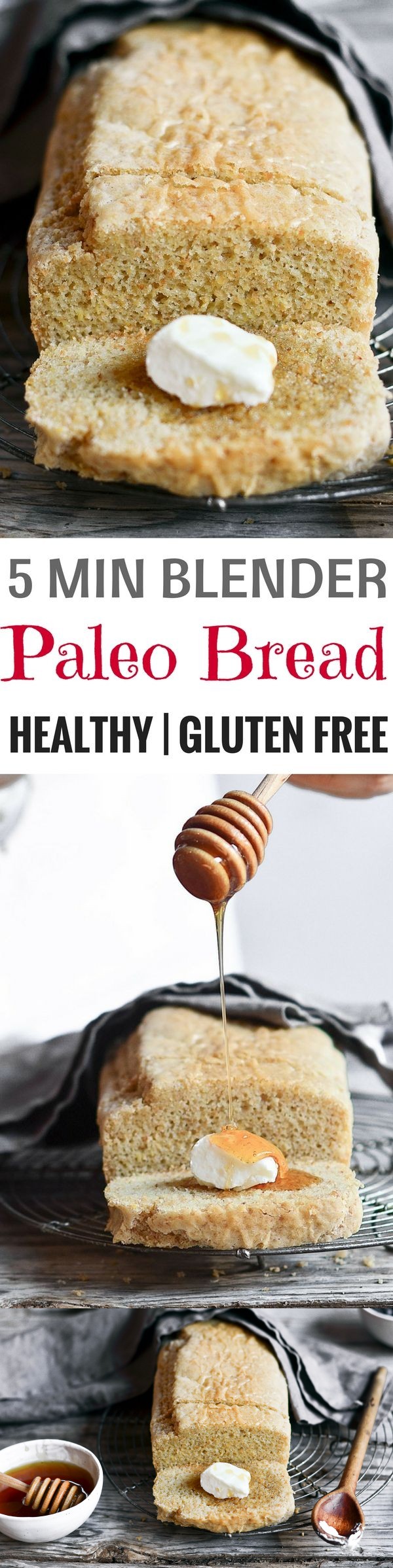 Healthy 5 Minute Gluten Free Paleo Bread