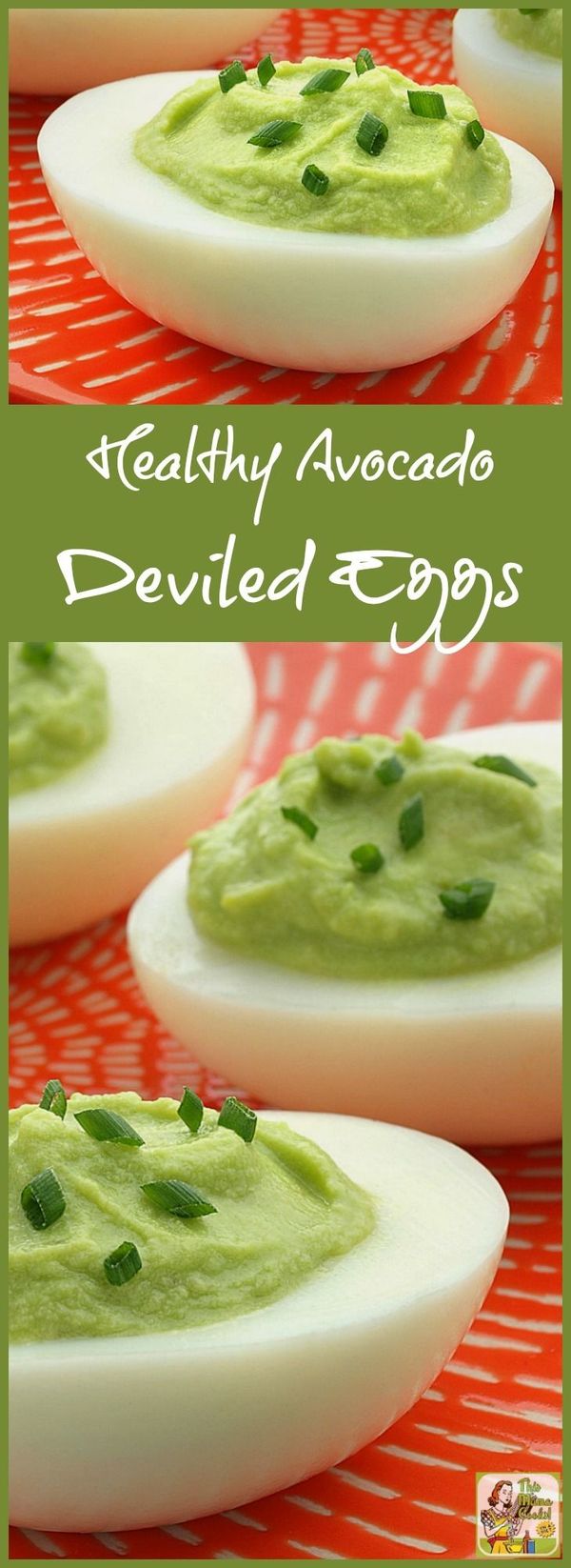 Healthy Avocado Deviled Eggs