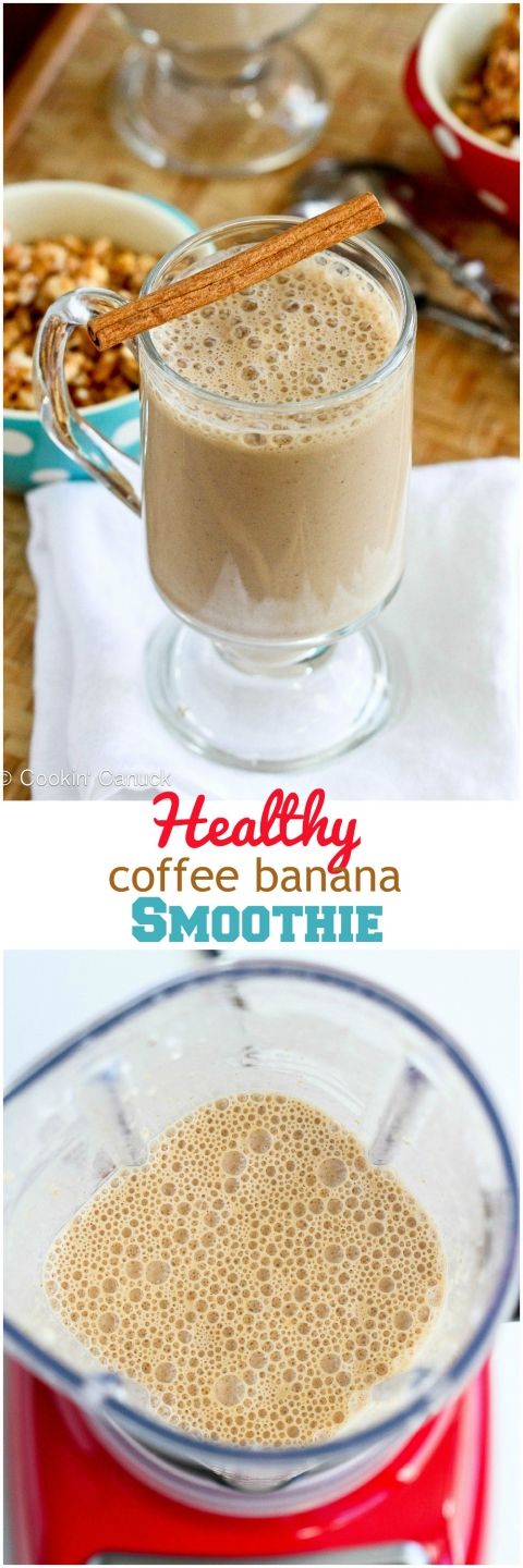 Healthy Coffee Banana Smoothie