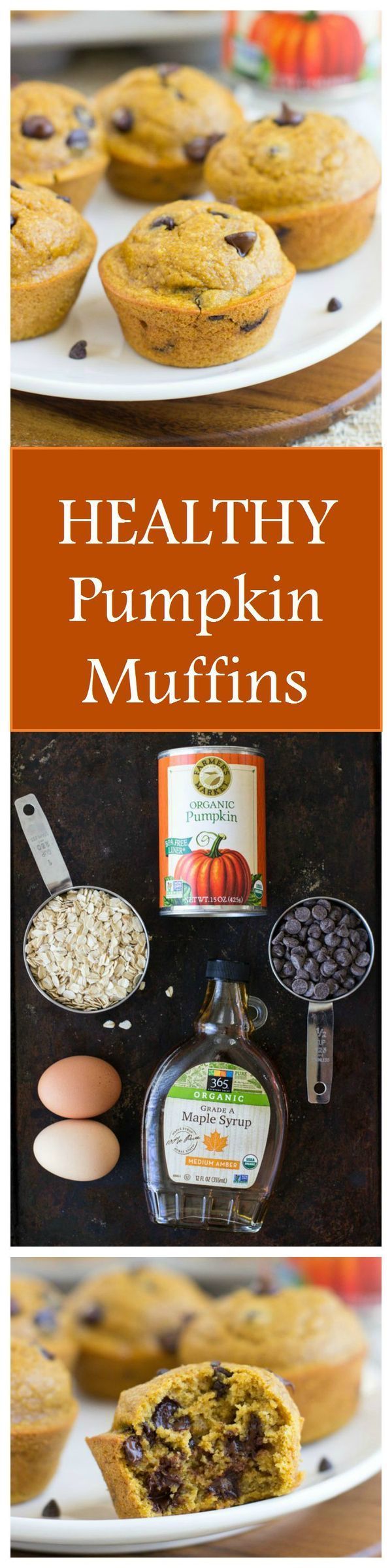 Healthy Flourless Pumpkin Muffins