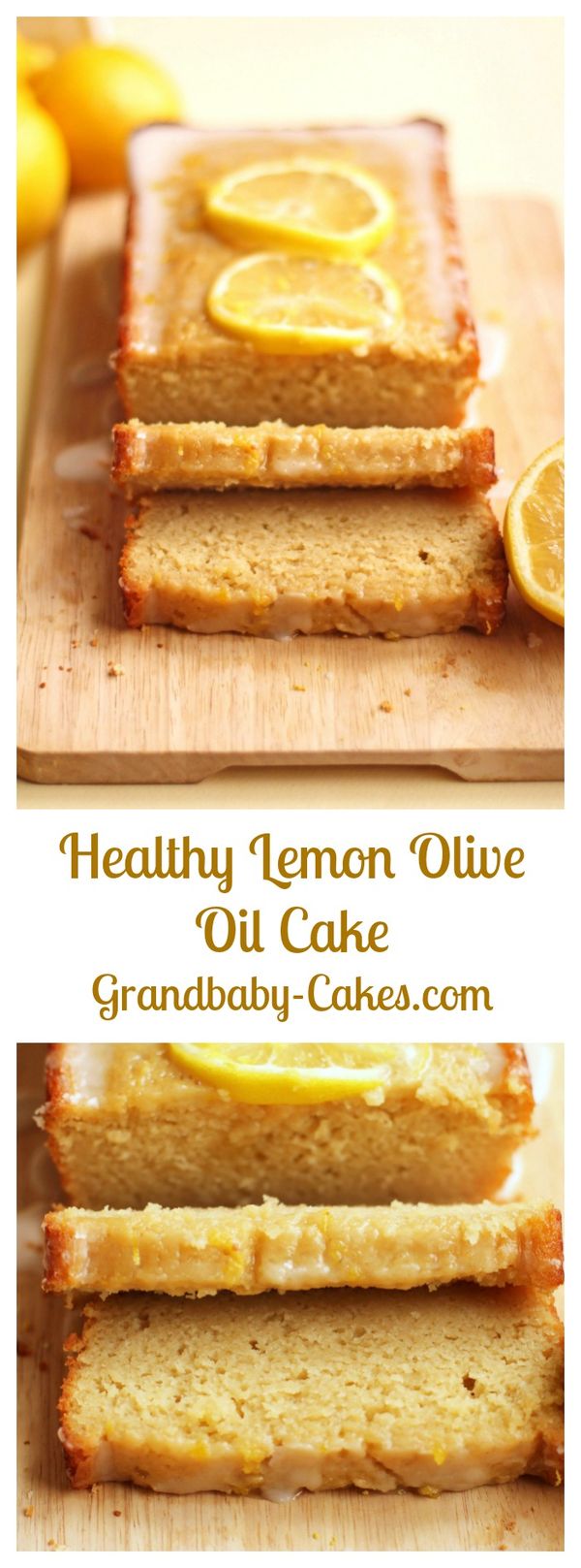 Healthy Lemon Loaf Cake