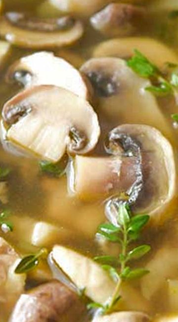 Healthy Mushroom Soup