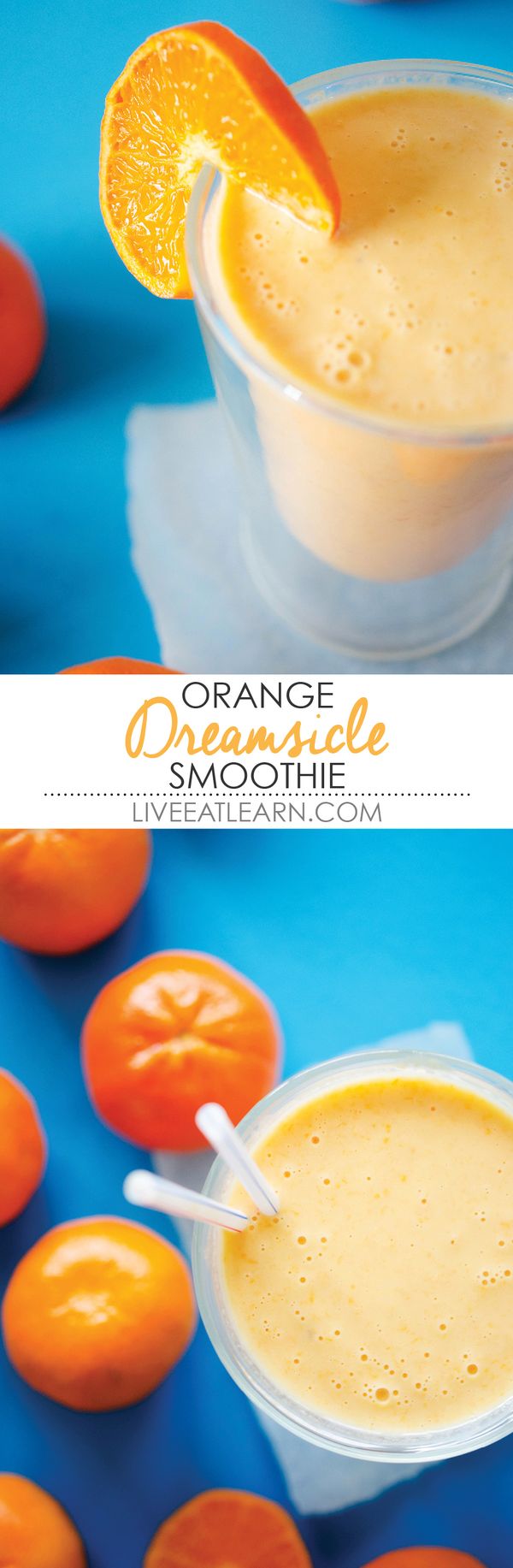 Healthy Orange Dreamsicle Smoothie