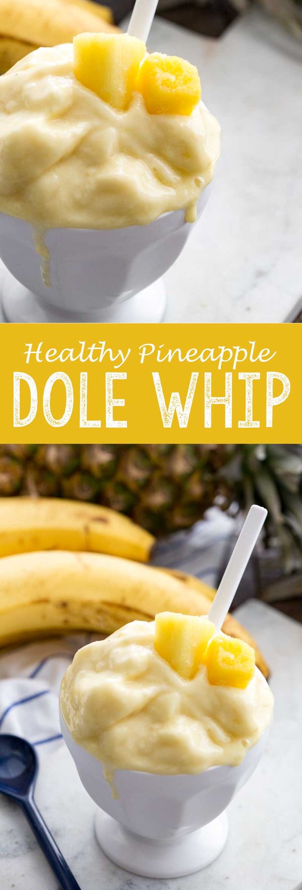 Healthy Pineapple Dole Whip