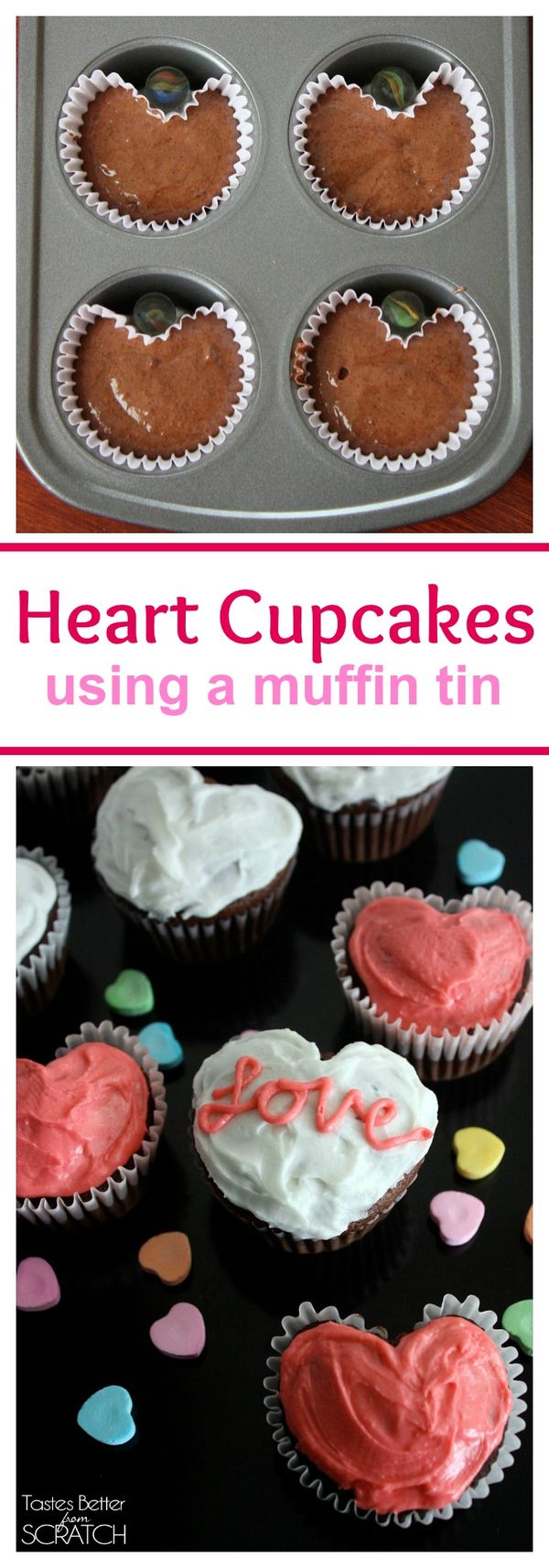 Heart Cupcakes