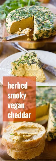 Herb-Crusted Smoky Pumpkin Vegan Cheddar Wheel