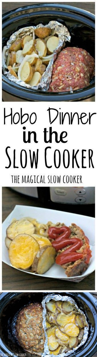 Hobo Dinner in the Slow Cooker