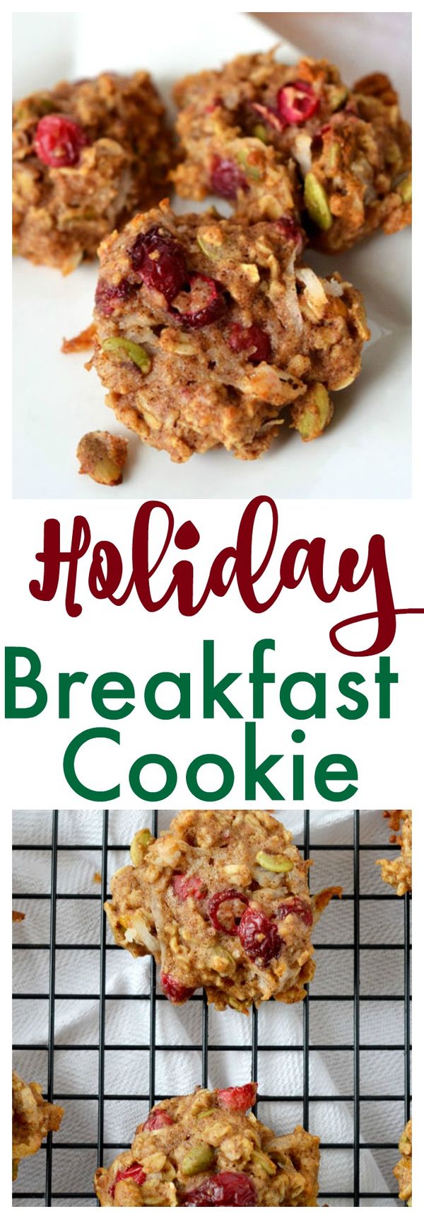 Holiday Breakfast Cookie